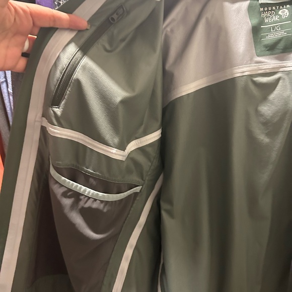 Mountain hardwear shell hoodie - Picture 8 of 9